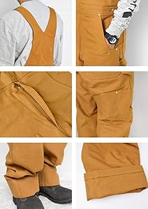カーハート 超絶ビッグサイズ　ラバー製サロペット　オレンジ Amazon.co.jp: [カーハート] Carhartt オーバーオール メンズ